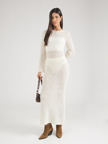 Abito in maglia di TOPSHOP in beige: frontale