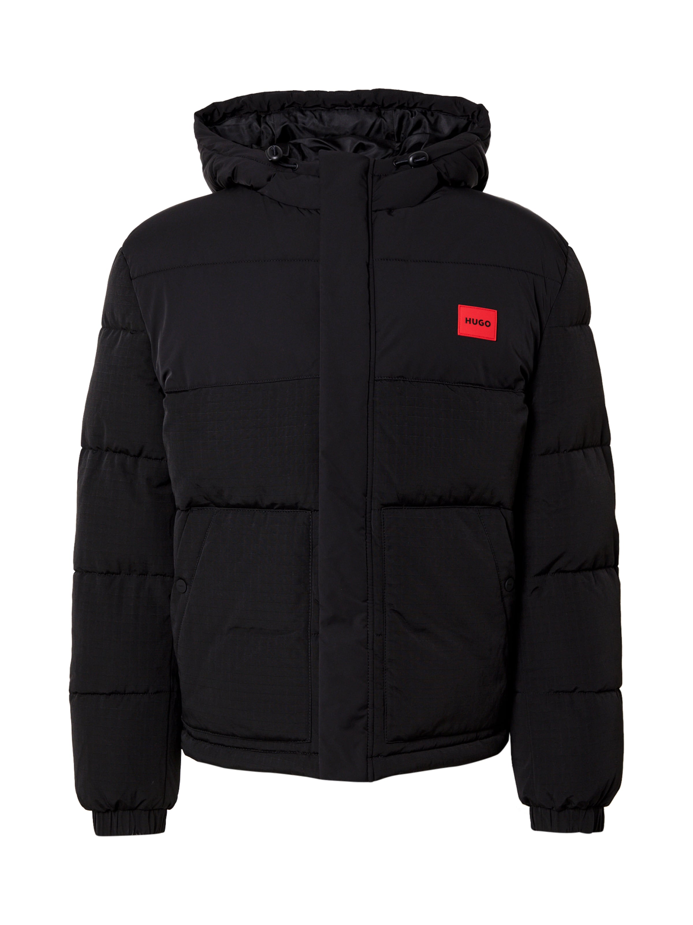 juoda HUGO Žieminė striukė: priekis