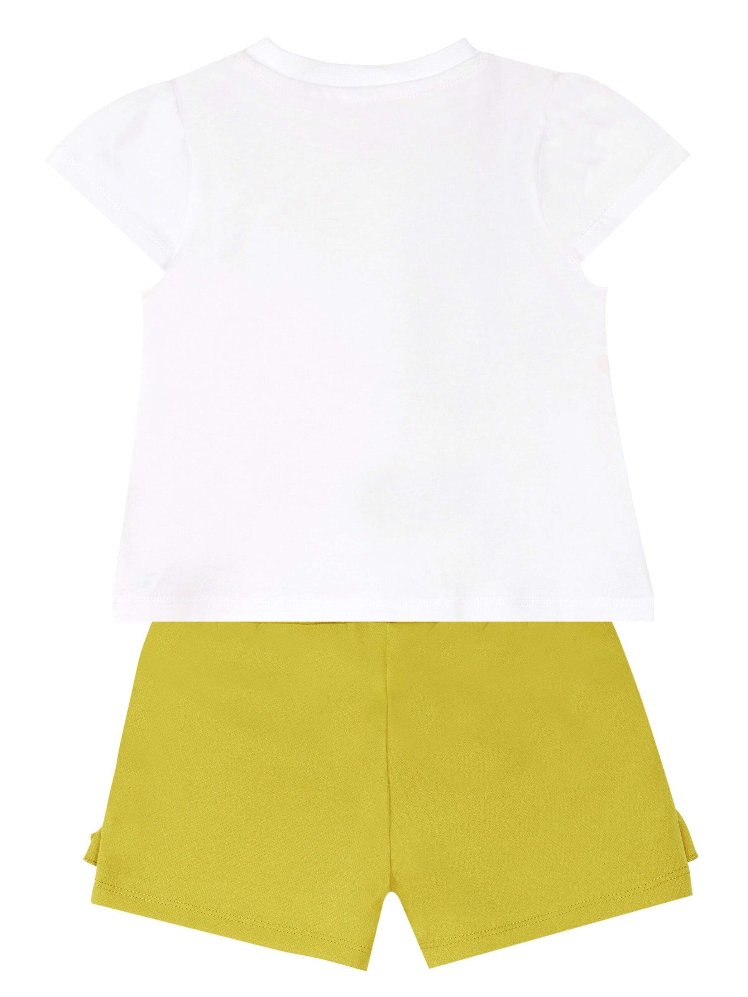 Denokids Set 'Twin Leos' in Weiß