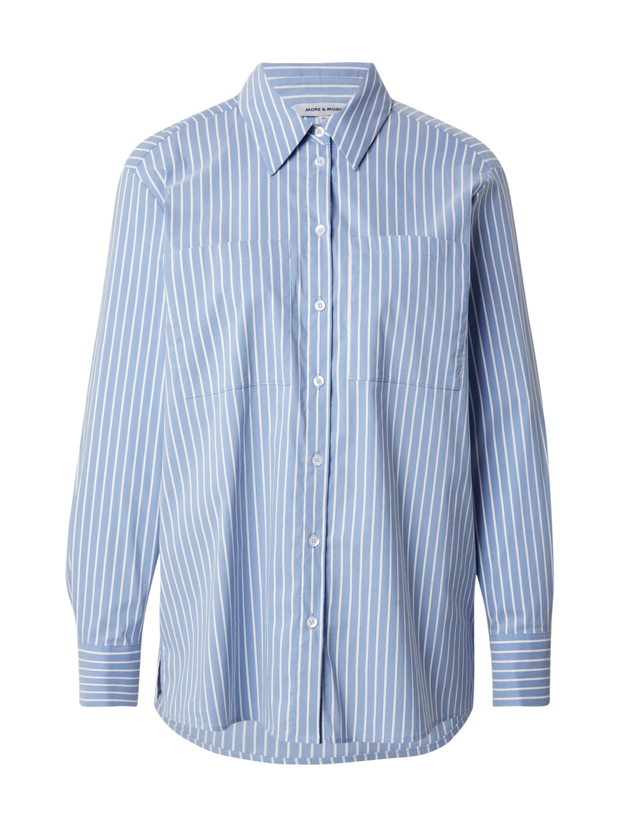 MORE & MORE Halenka – modrá: přední strana