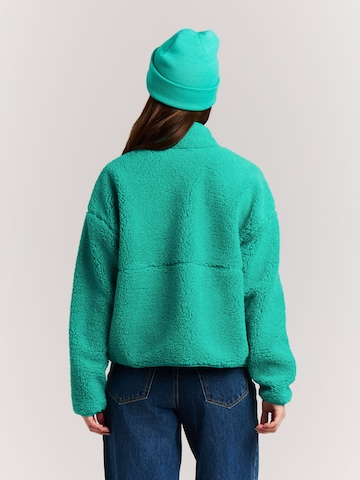 PROTEST Fleece jas 'PRTLUX' in Groen