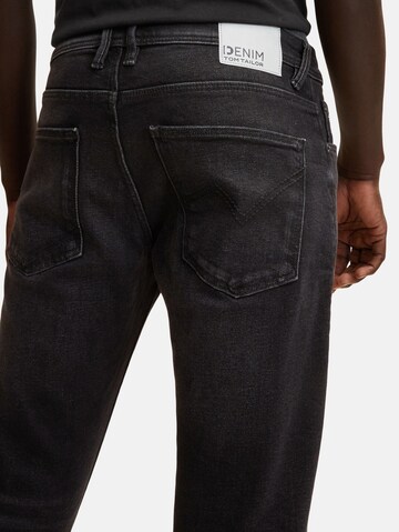 TOM TAILOR DENIM Slimfit Farmer 'Piers' - fekete