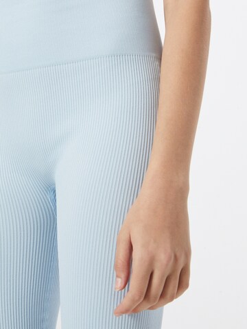 The Jogg Concept Skinny Workout Pants 'Sahana' in Blue
