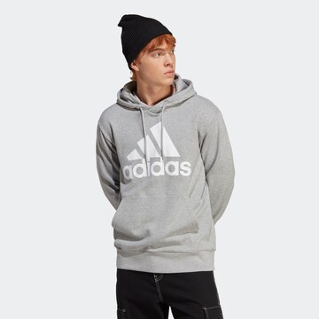 Sweat de sport 'Essentials' ADIDAS SPORTSWEAR en gris : devant