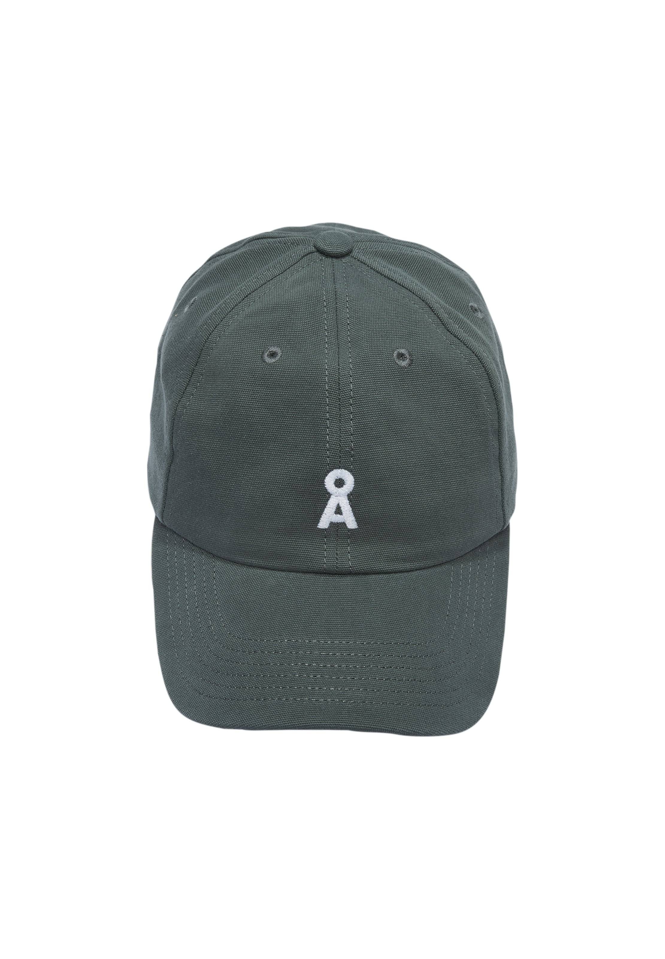 ARMEDANGELS Cap in Grey: front