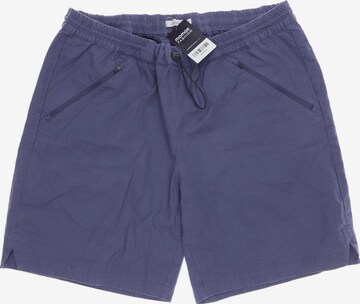 hessnatur Shorts in XXXL in Blue: front