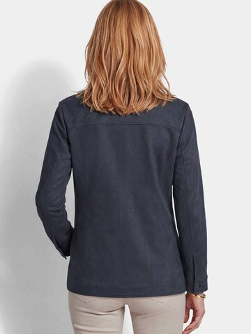 Goldner Übergangsjacke in Blau