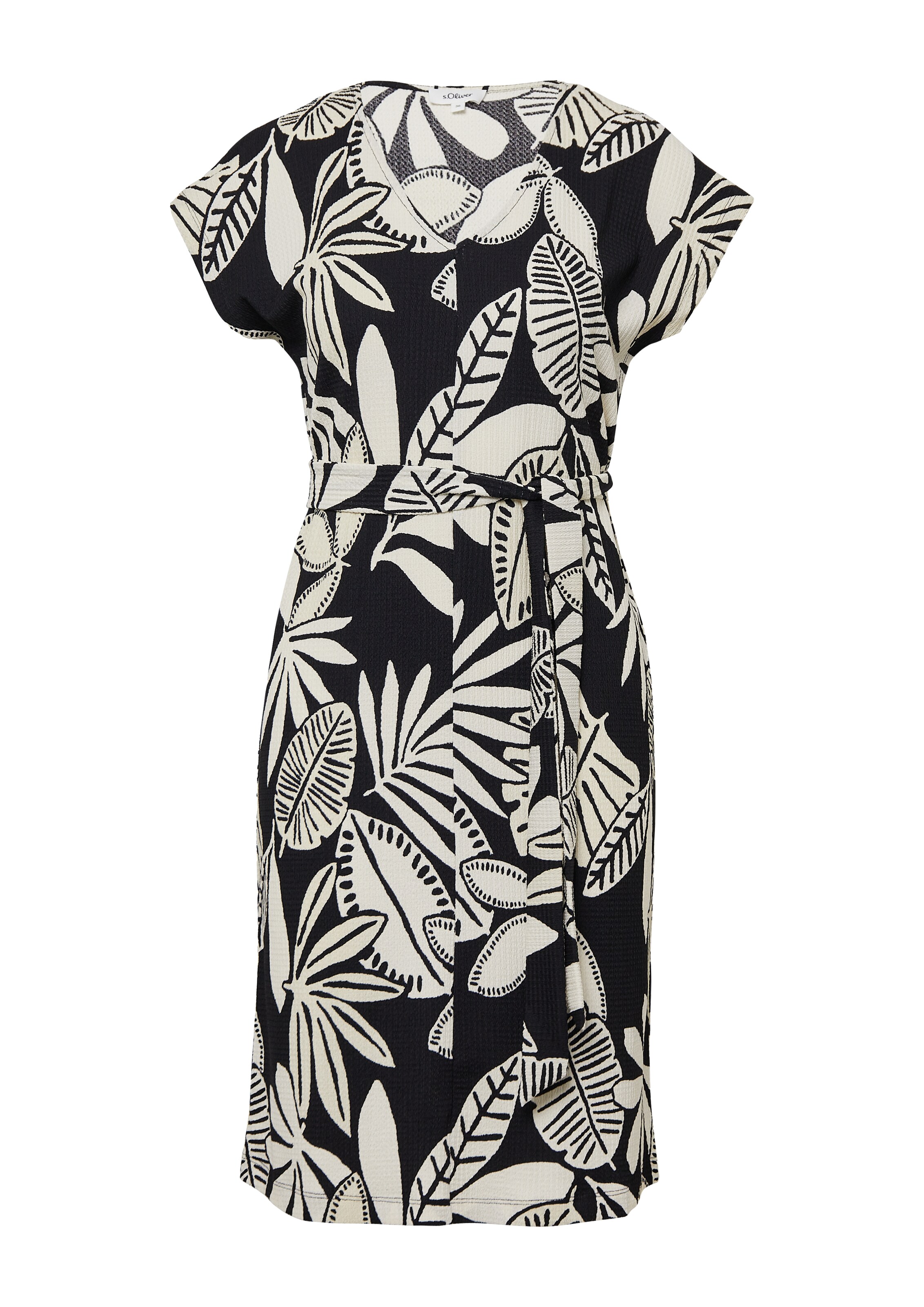 s.Oliver Jurk in Zwart: voorkant