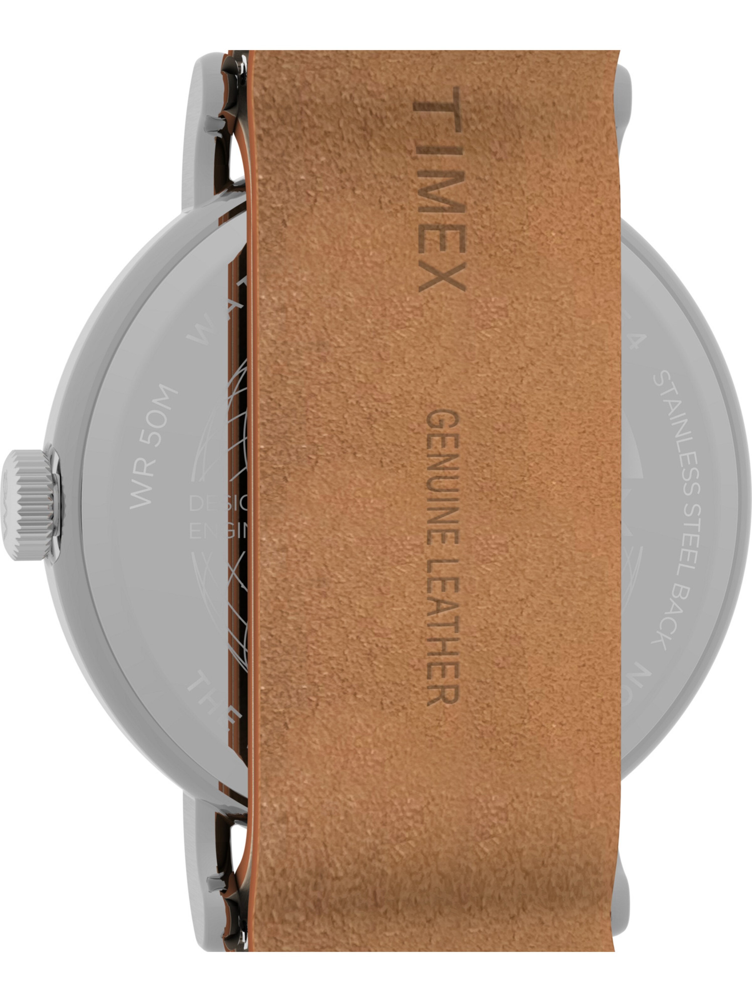TIMEX Analog Uhr 'Weekender' in Braun