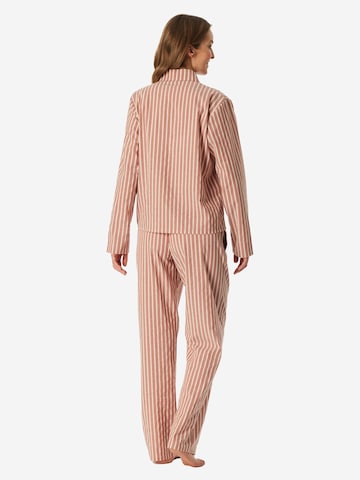 SCHIESSER Pyjama 'Selected Premium' in Rood