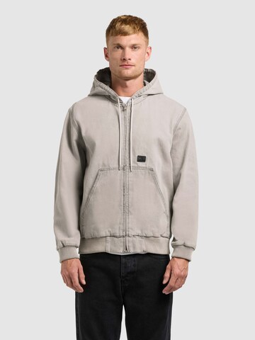 khujo Välikausitakki 'Rhiis' värissä harmaa: etupuoli