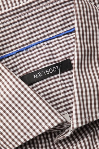 Navyboot Button Up Shirt in L in Brown