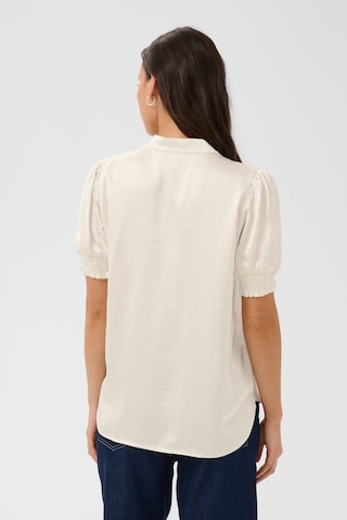 SAINT TROPEZ Bluse 'Panan' in Weiß