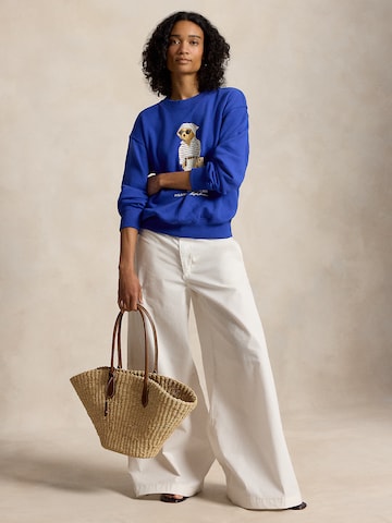 Bluză de molton 'ISLAND' de la Polo Ralph Lauren pe albastru