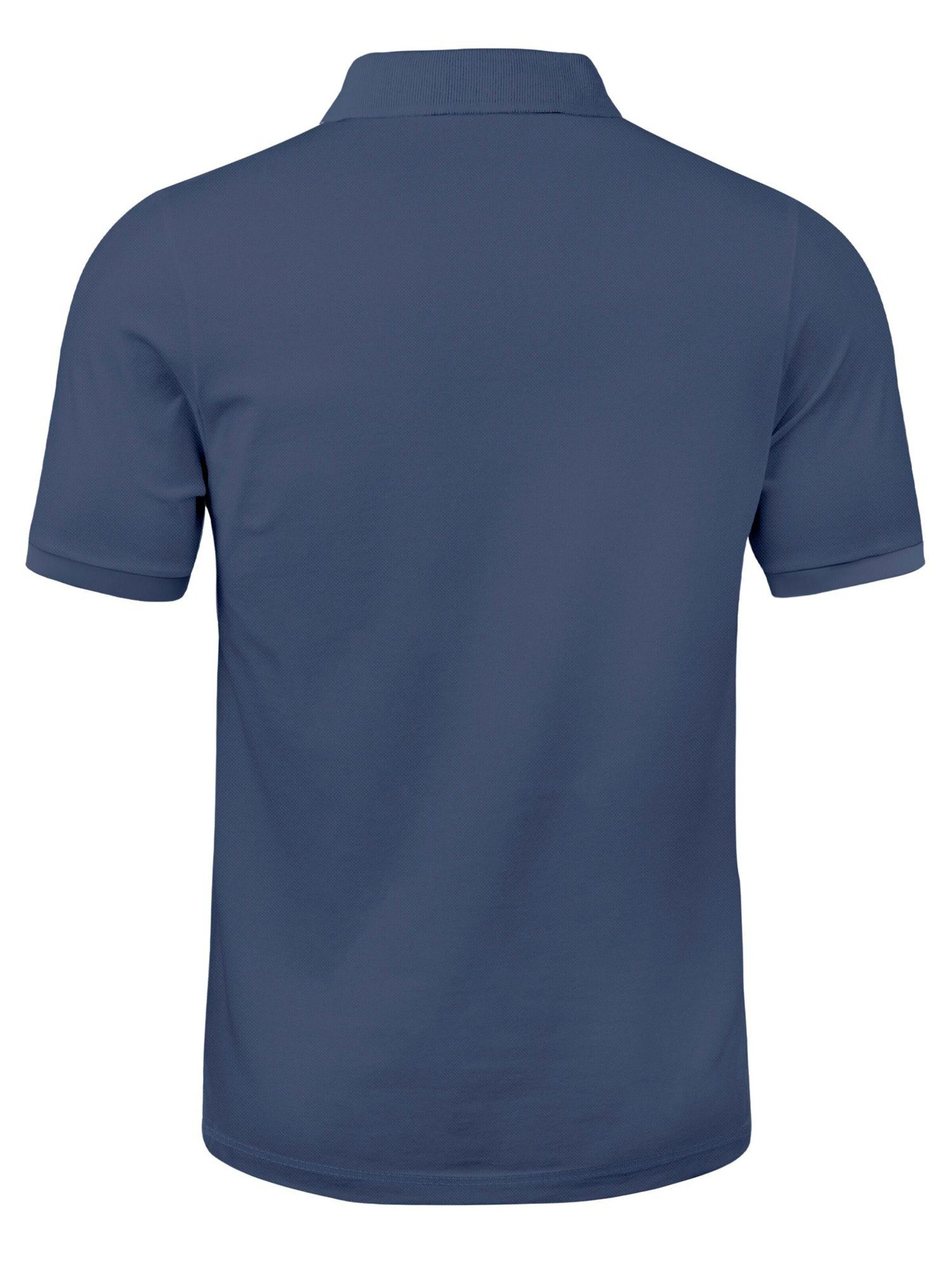 Neverless Shirt 'Dackel Polygon' in Blue