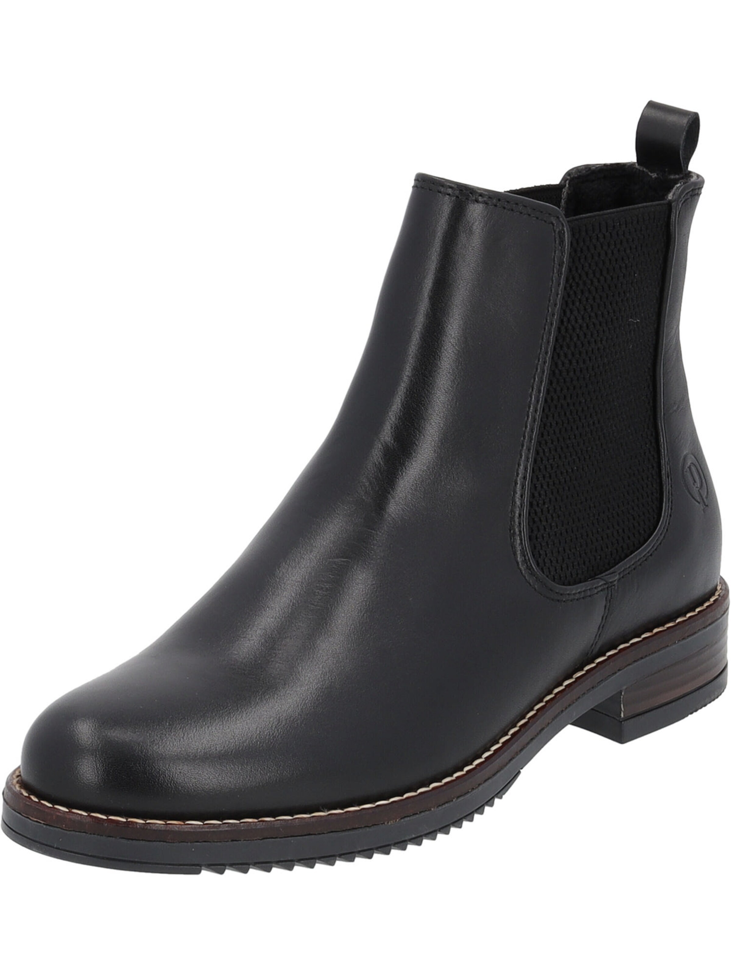 Palado Chelsea Boots 'Patmos'‌ in Schwarz: Vorderseite