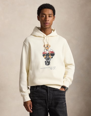Polo Ralph Lauren - Sudadera 'SEASONAL FLEECE' en beige: frente