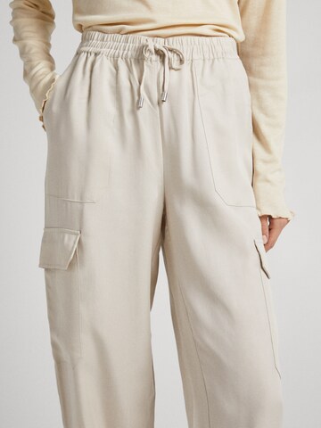 Pepe Jeans Loosefit Hose 'Felisa' in Weiß