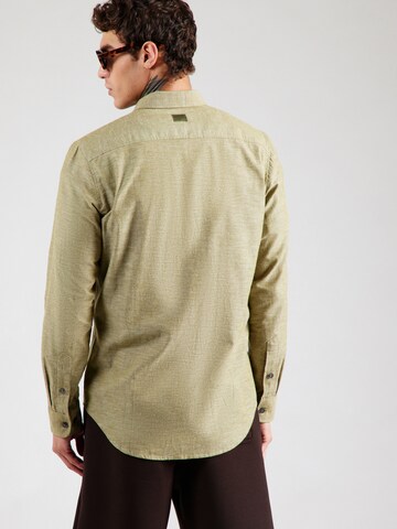 G-STAR Klasický střih Košile 'Marine' – zelená: zadní strana