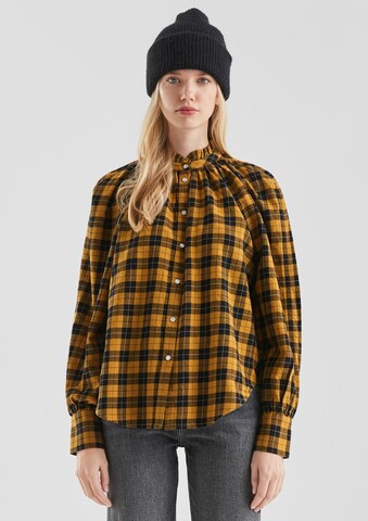 QS Bluse in Gelb: Vorderseite