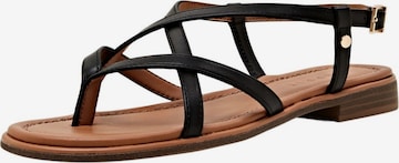 ESPRIT Sandals in Black: front