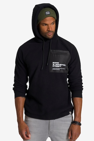 STHUGE Sweatshirt in Black: front