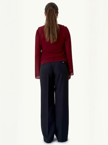 TEESHOPPEN Blouse ' Alba ' in Red