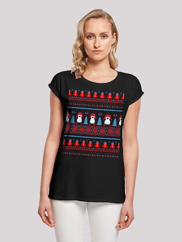 F4NT4STIC Shirt in Black: front