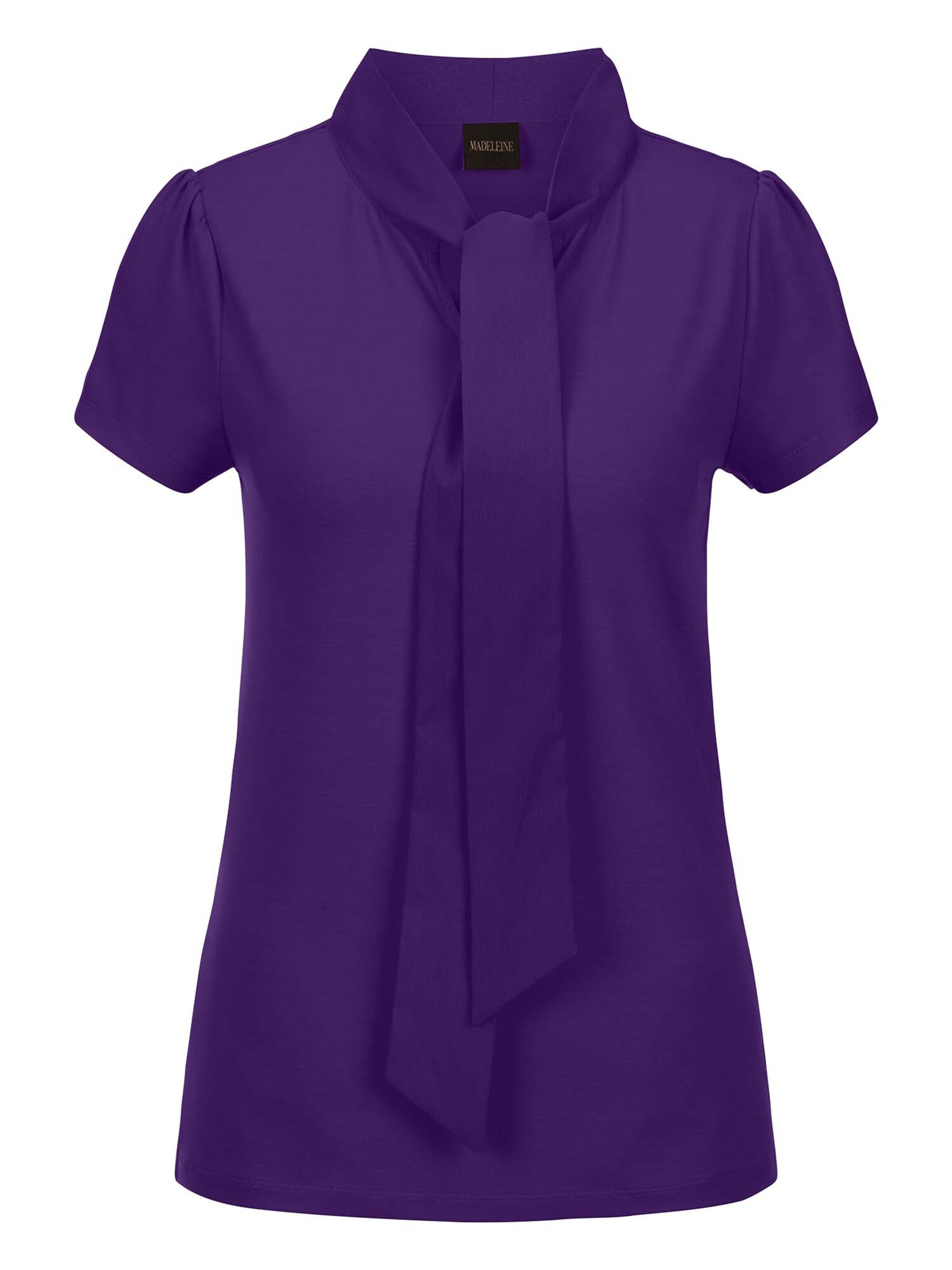 T-shirt MADELEINE en violet : devant