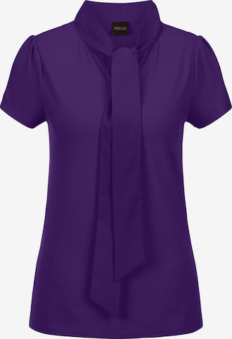 Chemisier MADELEINE en violet : devant