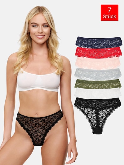 Tazzio String 'F917' in L in de kleur Gemengde kleuren, Productweergave