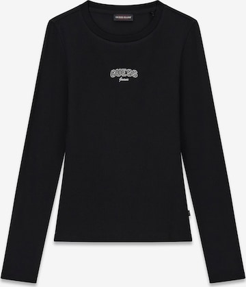 GUESS JEANSMajica - crna boja: prednji dio