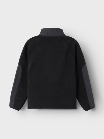 Jachetă  fleece 'NKNMYles' de la NAME IT pe negru