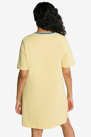 Chemise de nuit Ulla Popken en jaune