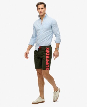 Boardshorts Superdry en vert