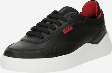 HUGO Red Sneakers laag 'Blake' in Zwart: voorkant