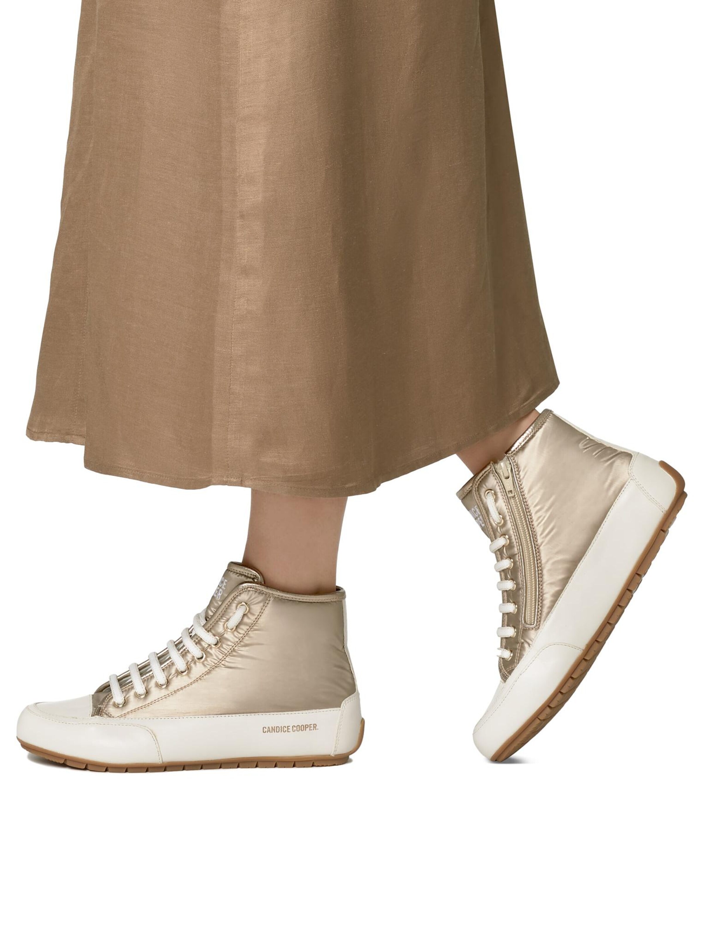 Candice Cooper Sneaker high 'PLUS 102 BORD'‌‌‌‌‌‌‌‌‌ in Gold