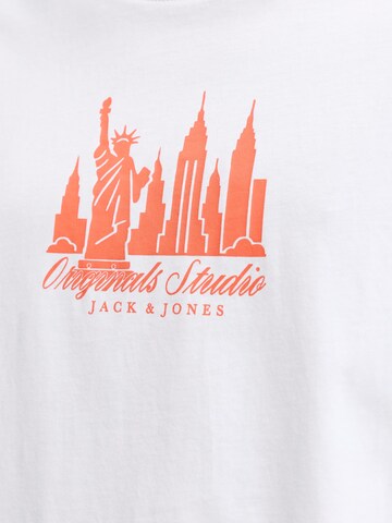 JACK & JONES Majica 'JORNORREBRO' | bela barva