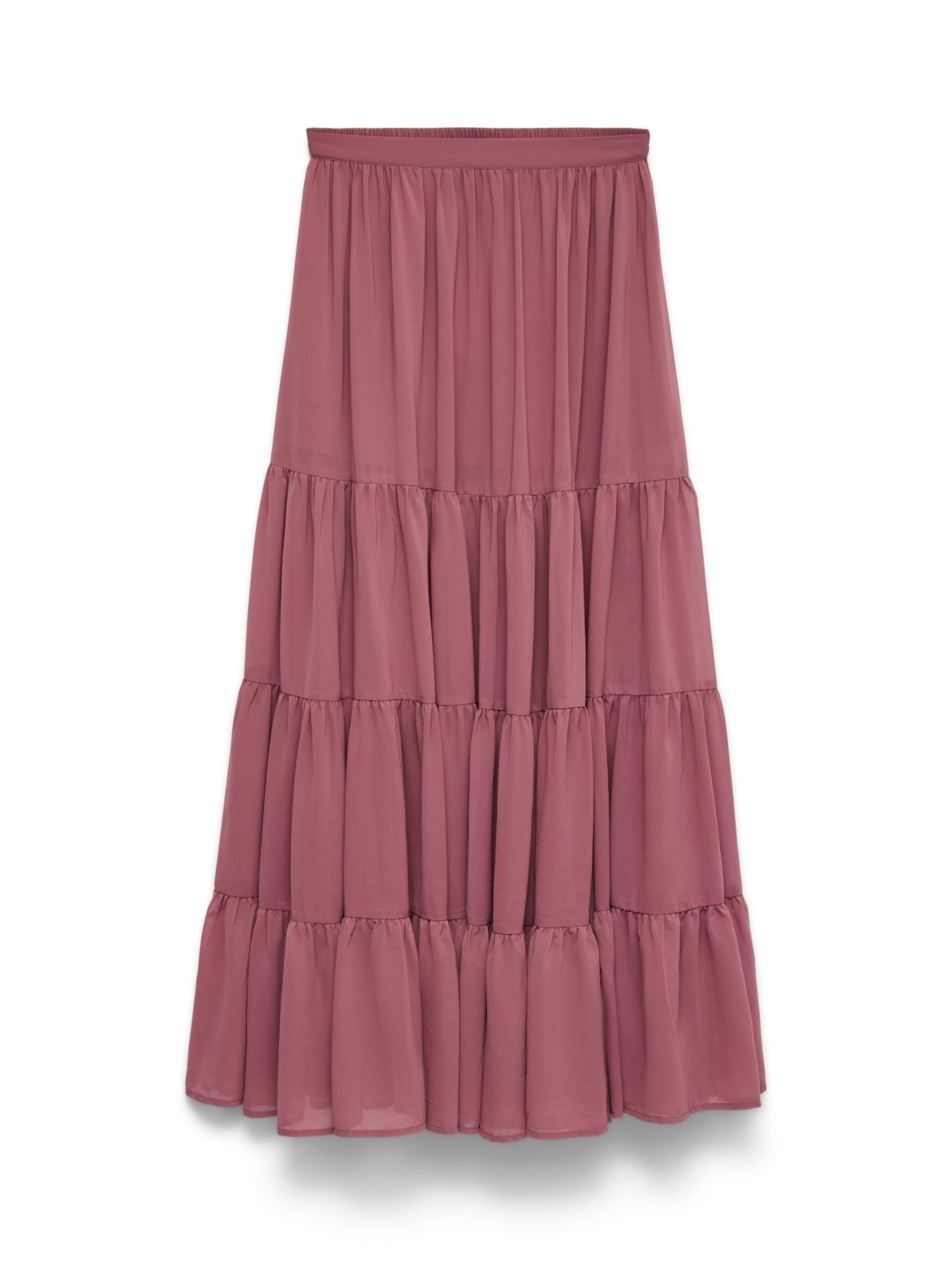 Vero Moda Curve Nederdel 'VMRikke' i pink: forside