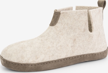 Travelin Slippers 'Stay-Home' in Beige: front