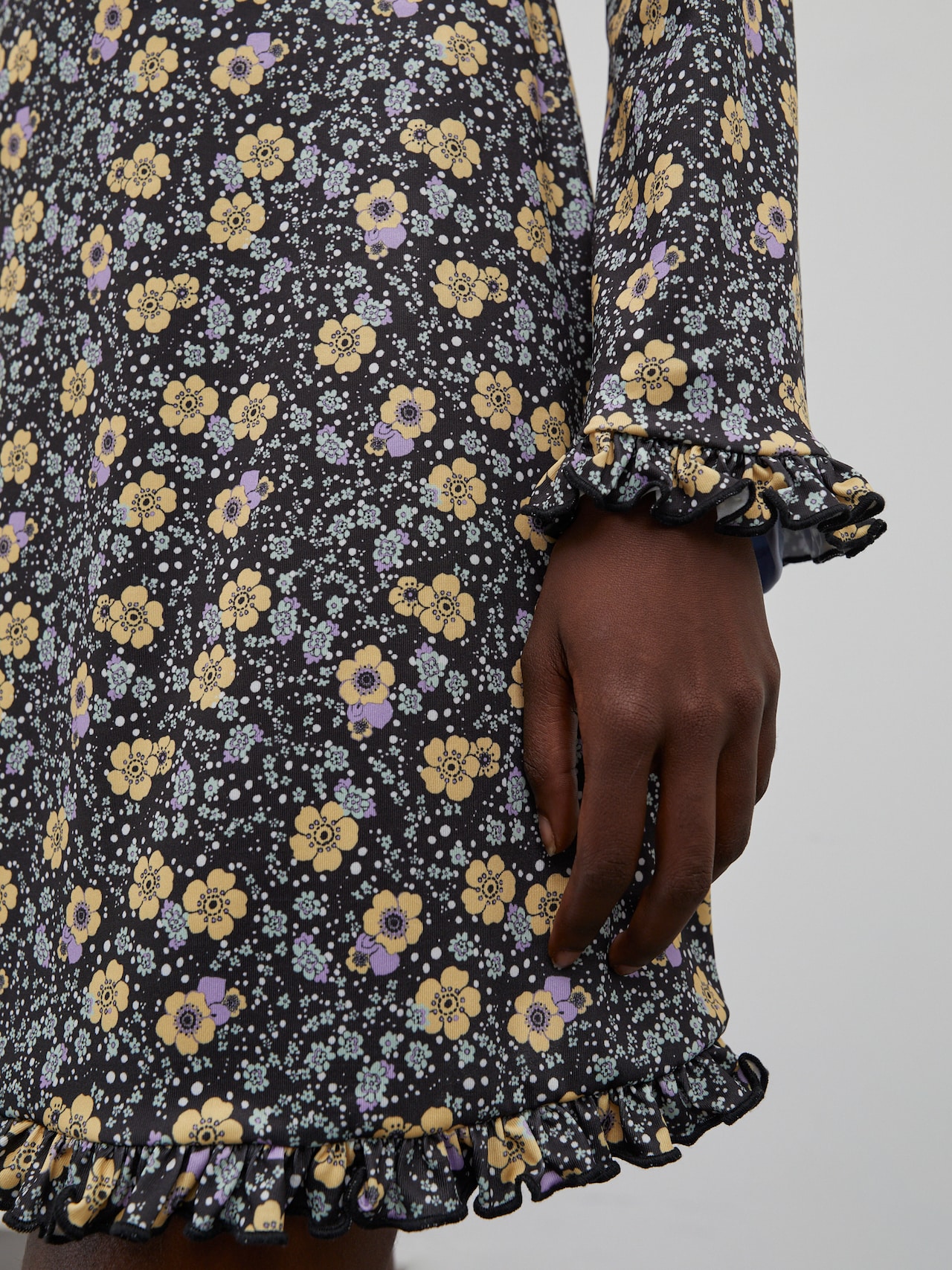 EDITED Producten Jurk 'Kairi' Gemengde kleuren