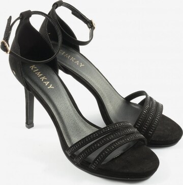 KIM KAY Sandals & High-Heeled Sandals in 40 in Black: front