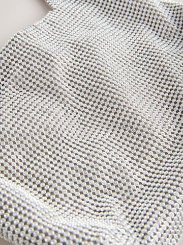 Sac bandoulière Next en argent