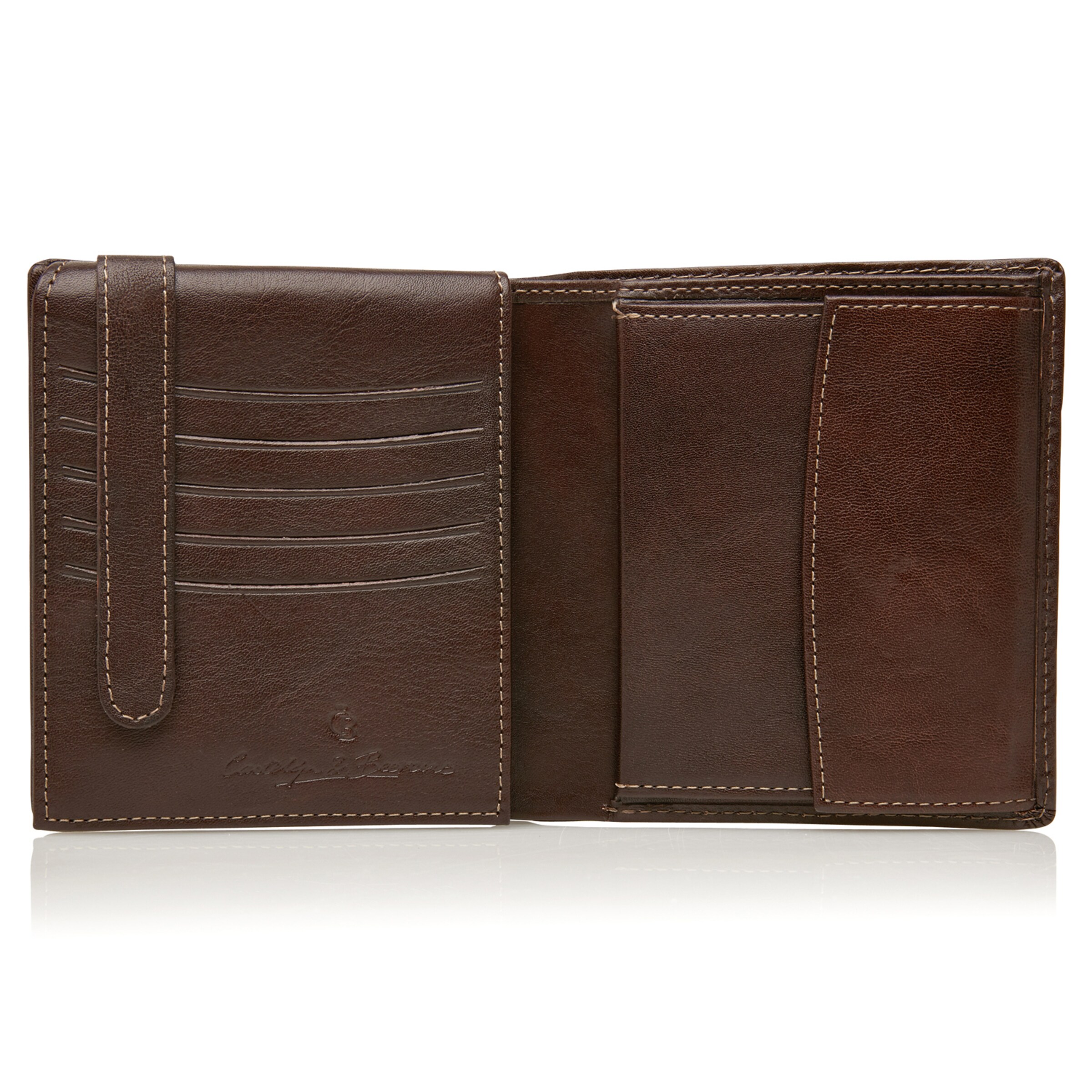 Portamonete 'Gaucho' di Castelijn & Beerens in marrone
