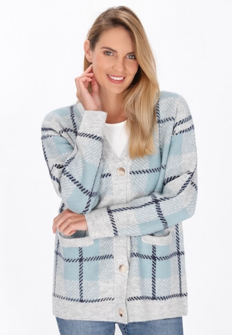 Cardigan usha BLUE LABEL en gris : devant