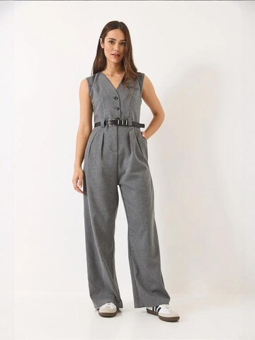 Bianco Lucci Jumpsuit in Grey