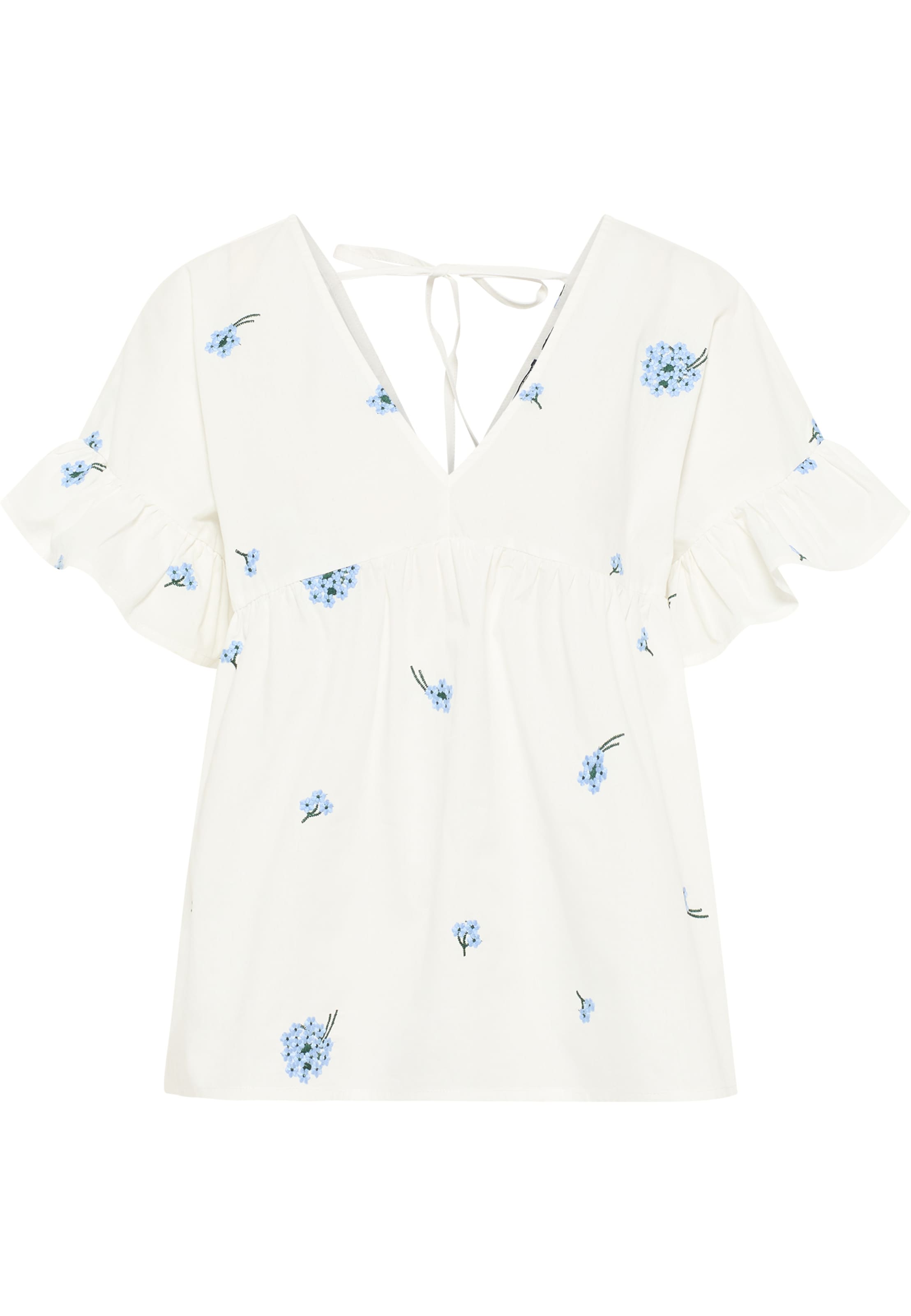 DreiMaster Vintage Блузка в Белый: спереди