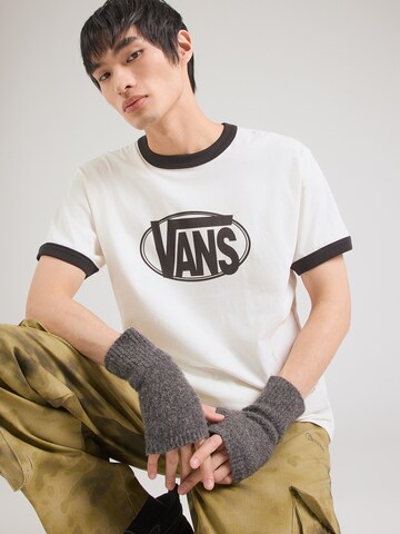 T-Shirt 'MOUNTAIN' VANS en blanc : devant