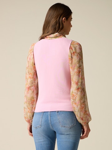 Pull-over oltre en rose