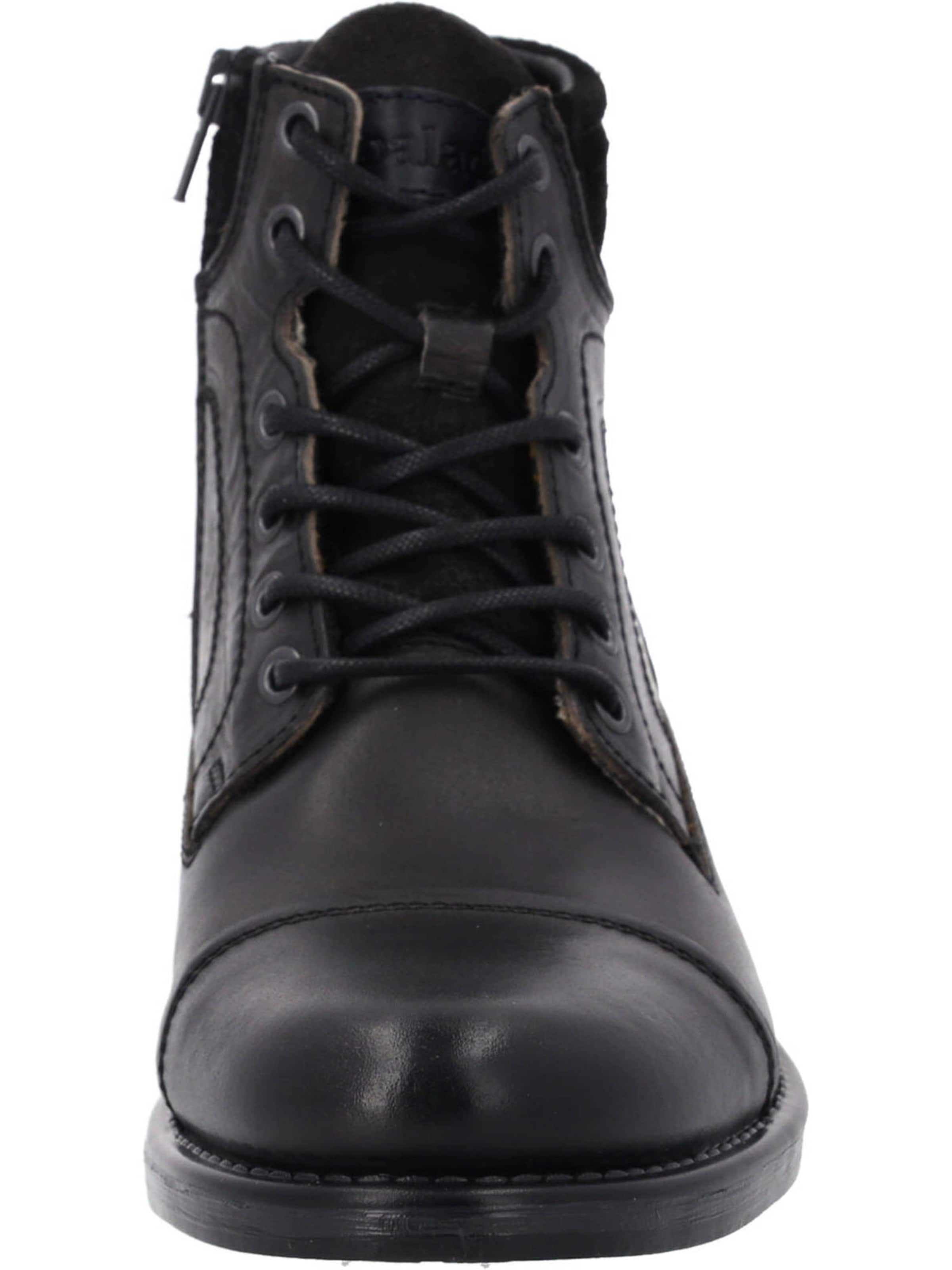 Bottes à lacets 'Ferben' Palado en noir